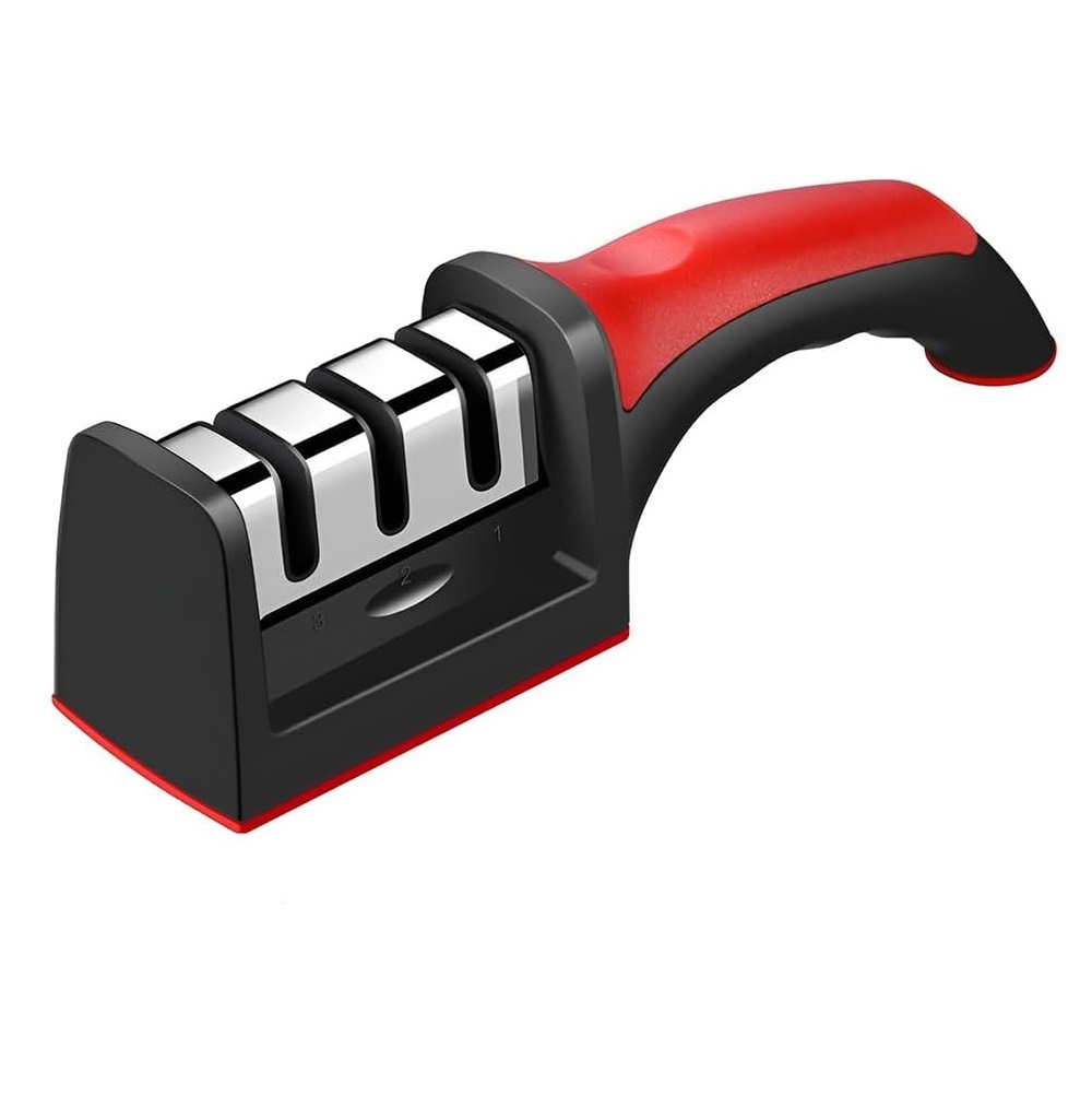 Afilador De Cuchillos Ergonómico Acero